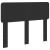 Tăblie cap cu headboard Stejar Negru 120 cm Lemn compozit GartenMobel Dekor