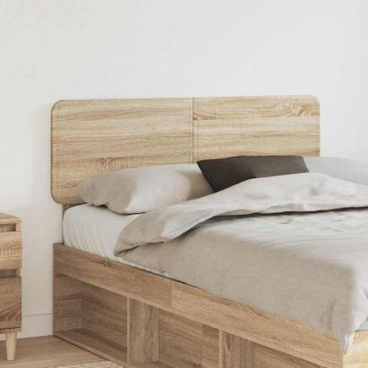 Tăblie cap cu headboard Stejar Sonoma 120 cm Lemn compozit GartenMobel Dekor