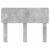 Tăblie cap cu headboard Gri din beton 120 cm Lemn compozit GartenMobel Dekor