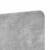 Tăblie cap cu headboard Gri din beton 120 cm Lemn compozit GartenMobel Dekor