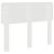 Tăblie cap cu headboard Alb Lucios 120 cm Lemn compozit GartenMobel Dekor