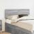 Tăblie cap cu headboard Gri Sonoma 120 cm Lemn compozit GartenMobel Dekor