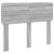 Tăblie cap cu headboard Gri Sonoma 120 cm Lemn compozit GartenMobel Dekor