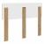 Tăblie cap cu headboard Stejar Artizanal 120 cm Lemn compozit GartenMobel Dekor