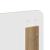 Tăblie cap cu headboard Stejar Artizanal 120 cm Lemn compozit GartenMobel Dekor