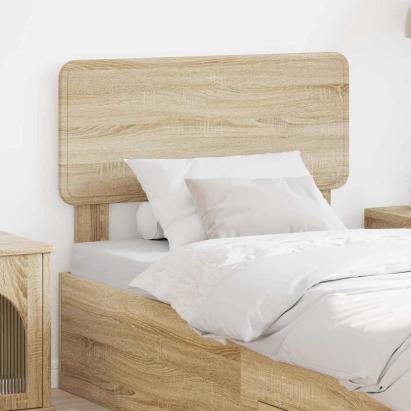 Tăblie cap cu headboard Stejar Sonoma 100 cm Lemn compozit GartenMobel Dekor