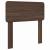 Tăblie cap cu headboard Stejar închis 90 cm Lemn compozit GartenMobel Dekor