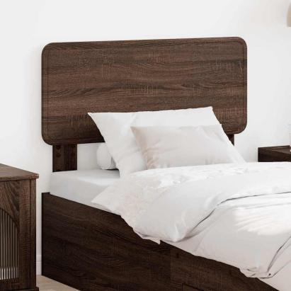 Tăblie cap cu headboard Stejar închis 90 cm Lemn compozit GartenMobel Dekor