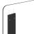 Tăblie cap cu headboard Stejar Negru 80 cm Lemn compozit GartenMobel Dekor