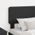 Tăblie cap cu headboard Stejar Negru 75 cm Lemn compozit GartenMobel Dekor