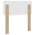 Tăblie cap cu headboard Stejar Sonoma 75 cm Lemn compozit GartenMobel Dekor