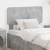 Tăblie cap cu headboard Gri din beton 75 cm Lemn compozit GartenMobel Dekor