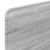 Tăblie cap cu headboard Gri Sonoma 75 cm Lemn compozit GartenMobel Dekor