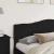Tăblie cap cu headboard Stejar Negru 200 cm Lemn compozit GartenMobel Dekor