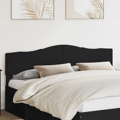 Tăblie cap cu headboard Stejar Negru 200 cm Lemn compozit GartenMobel Dekor