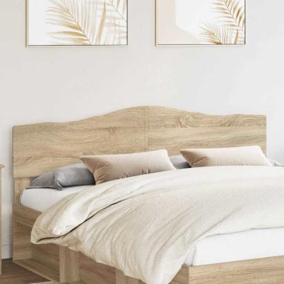 Tăblie cap cu headboard Stejar Sonoma 200 cm Lemn compozit GartenMobel Dekor