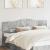 Tăblie cap cu headboard Gri din beton 200 cm Lemn compozit GartenMobel Dekor