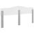Tăblie cap cu headboard Gri Sonoma 200 cm Lemn compozit GartenMobel Dekor
