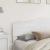 Tăblie cap cu headboard Alb Lucios 180 cm Lemn compozit GartenMobel Dekor