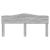 Tăblie cap cu headboard Gri Sonoma 180 cm Lemn compozit GartenMobel Dekor