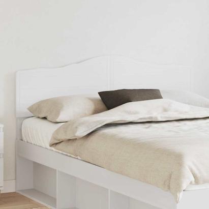 Tăblie cap cu headboard Alb 160 cm Lemn compozit GartenMobel Dekor