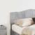 Tăblie cap cu headboard Gri din beton 160 cm Lemn compozit GartenMobel Dekor