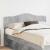 Tăblie cap cu headboard Gri din beton 160 cm Lemn compozit GartenMobel Dekor
