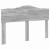 Tăblie cap cu headboard Gri Sonoma 150 cm Lemn compozit GartenMobel Dekor