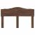 Tăblie cap cu headboard Stejar închis 150 cm Lemn compozit GartenMobel Dekor