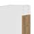 Tăblie cap cu headboard Stejar Artizanal 150 cm Lemn compozit GartenMobel Dekor