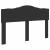 Tăblie cap cu headboard Stejar Negru 140 cm Lemn compozit GartenMobel Dekor