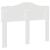 Tăblie cap cu headboard Alb 135 cm Lemn compozit GartenMobel Dekor