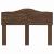 Tăblie cap cu headboard Stejar închis 135 cm Lemn compozit GartenMobel Dekor