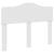 Tăblie cap cu headboard Alb 120 cm Lemn compozit GartenMobel Dekor