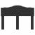 Tăblie cap cu headboard Stejar Negru 120 cm Lemn compozit GartenMobel Dekor