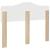 Tăblie cap cu headboard Stejar Sonoma 120 cm Lemn compozit GartenMobel Dekor
