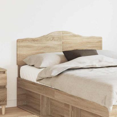 Tăblie cap cu headboard Stejar Sonoma 120 cm Lemn compozit GartenMobel Dekor