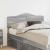 Tăblie cap cu headboard Gri Sonoma 120 cm Lemn compozit GartenMobel Dekor