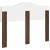 Tăblie cap cu headboard Stejar închis 120 cm Lemn compozit GartenMobel Dekor