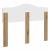 Tăblie cap cu headboard Stejar Artizanal 120 cm Lemn compozit GartenMobel Dekor