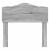 Tăblie cap cu headboard Gri Sonoma 100 cm Lemn compozit GartenMobel Dekor