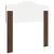 Tăblie cap cu headboard Stejar închis 100 cm Lemn compozit GartenMobel Dekor