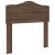 Tăblie cap cu headboard Stejar închis 100 cm Lemn compozit GartenMobel Dekor