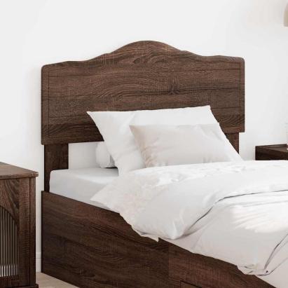 Tăblie cap cu headboard Stejar închis 90 cm Lemn compozit GartenMobel Dekor