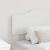 Tăblie cap cu headboard Alb 75 cm Lemn compozit GartenMobel Dekor