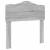 Tăblie cap cu headboard Gri Sonoma 75 cm Lemn compozit GartenMobel Dekor