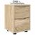 Mese de noptieră 2 pcs Stejar Sonoma 30,5 x 30 x 43 cm GartenMobel Dekor