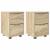 Mese de noptieră 2 pcs Stejar Sonoma 30,5 x 30 x 43 cm GartenMobel Dekor