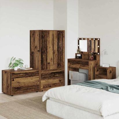 Dulap de depozitare Lemn Vechi 80 x 48 x 57 cm Lemn compozit GartenMobel Dekor