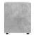 Dulap de depozitare Gri din beton 40 x 48 x 57 cm Lemn compozit GartenMobel Dekor